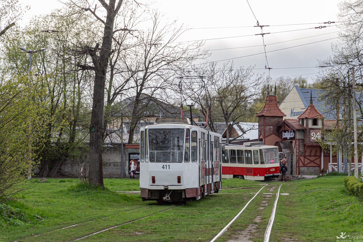 Калининград, Tatra KT4SU № 411