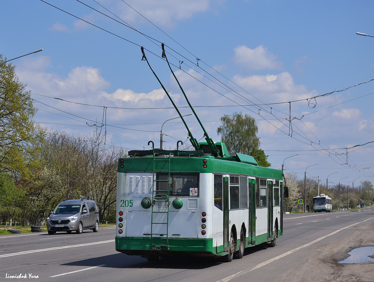 Lutsk, Bogdan E231 № 205; Lutsk — Memorial Sunday, routes to Harazdzha