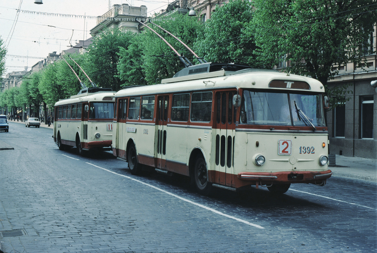 Вильнюс, Škoda 9TrH29 № 1392