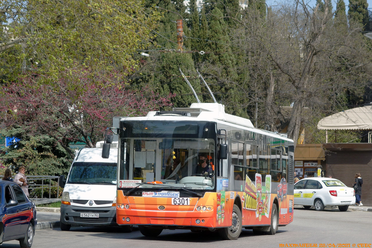 Крымский троллейбус, Богдан Т60111 № 6301
