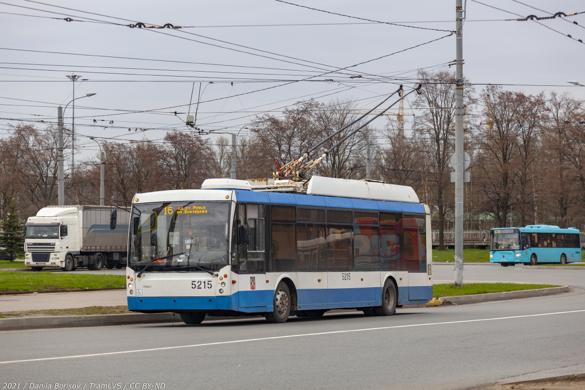 Санкт-Петербург, Тролза-5265.00 «Мегаполис» № 5215