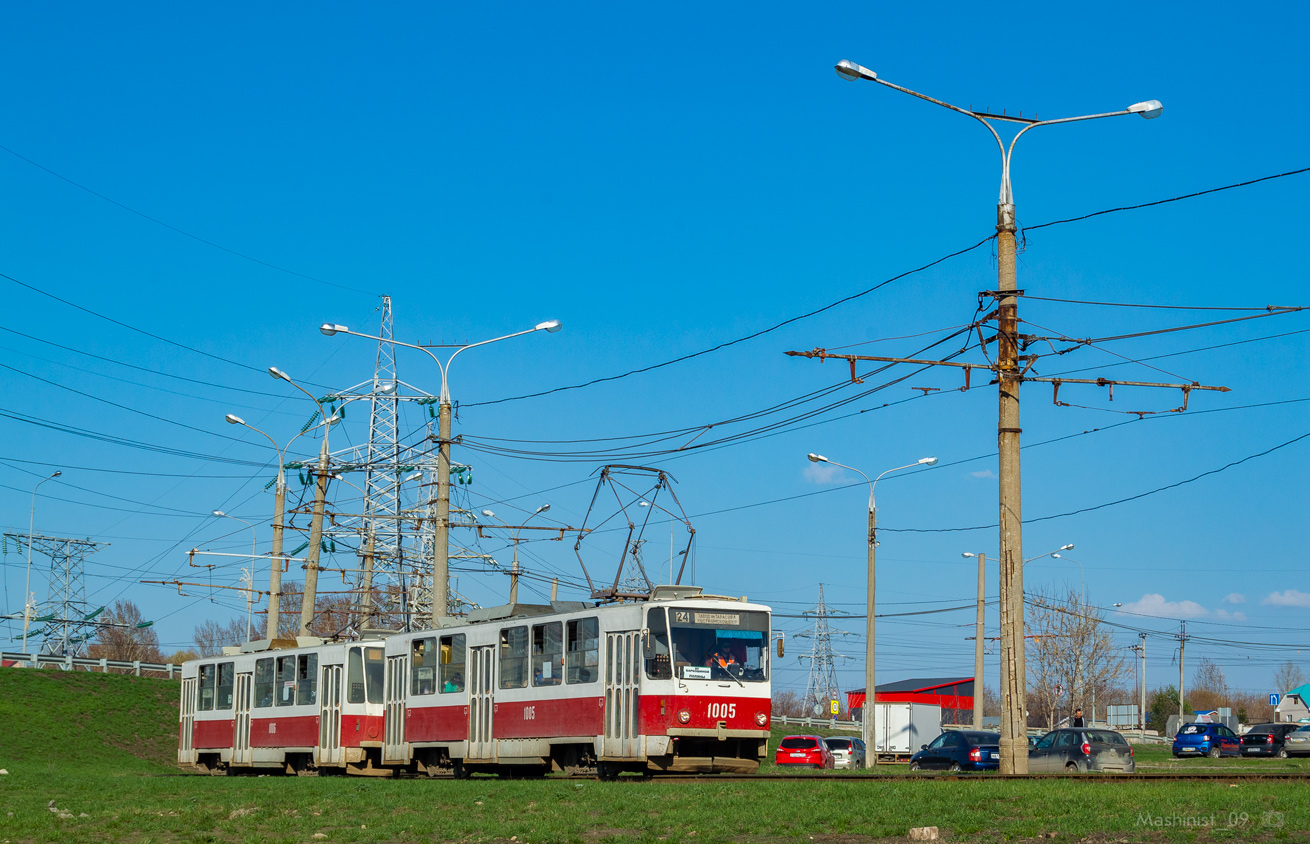 Самара, Tatra T6B5SU № 1005