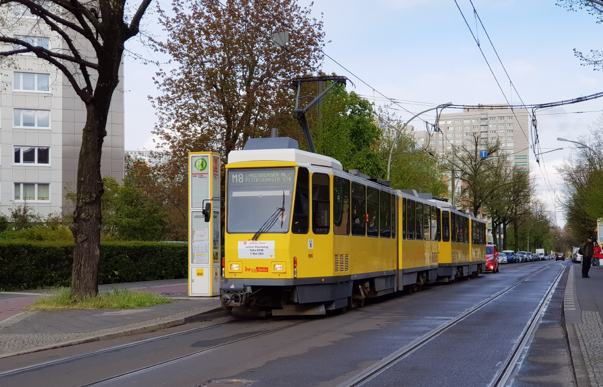 Berlin, Tatra KT4DM Nr. 6172; Berlin — Ende des Tatra-Einsatzes