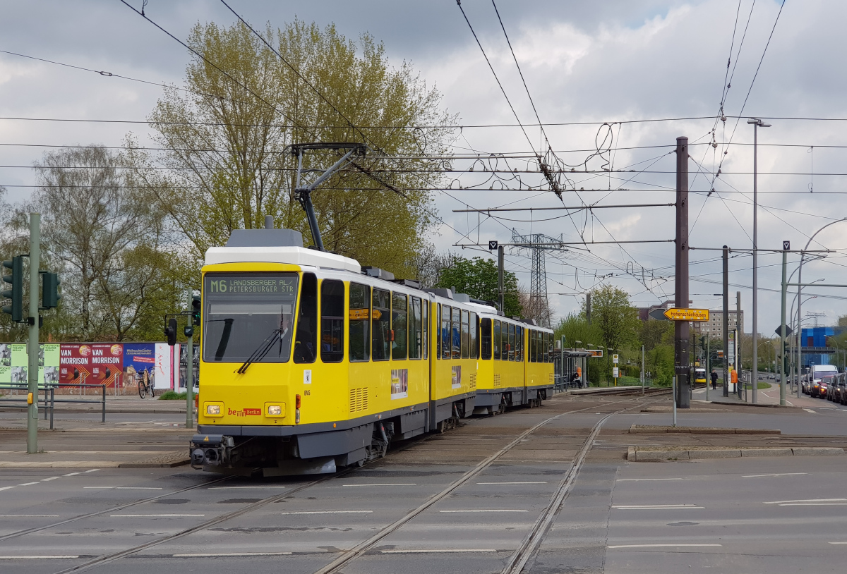 Berlin, Tatra KT4DM Nr. 6092; Berlin — Ende des Tatra-Einsatzes