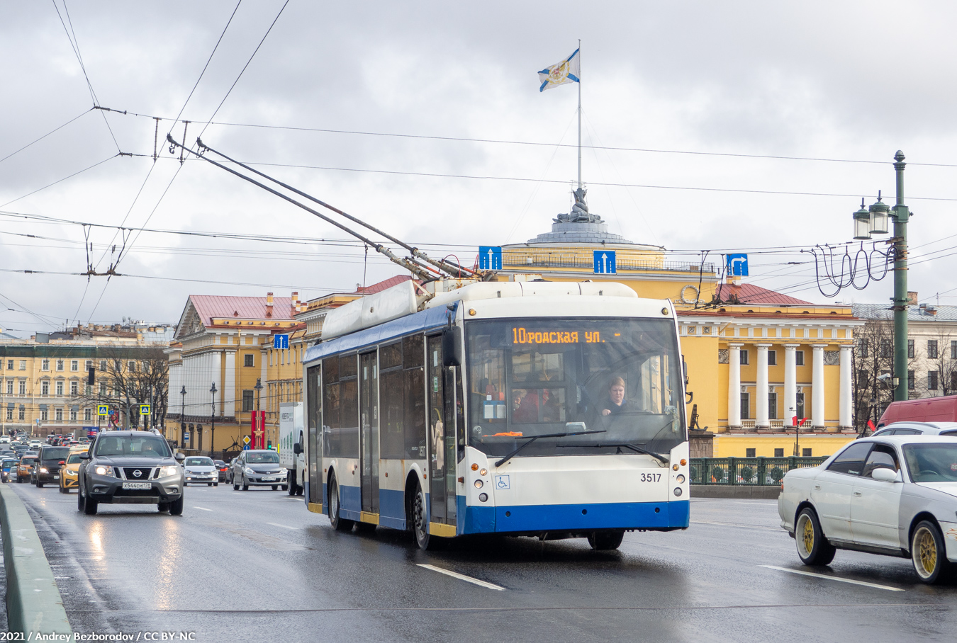 Санкт-Петербург, Тролза-5265.00 «Мегаполис» № 3517