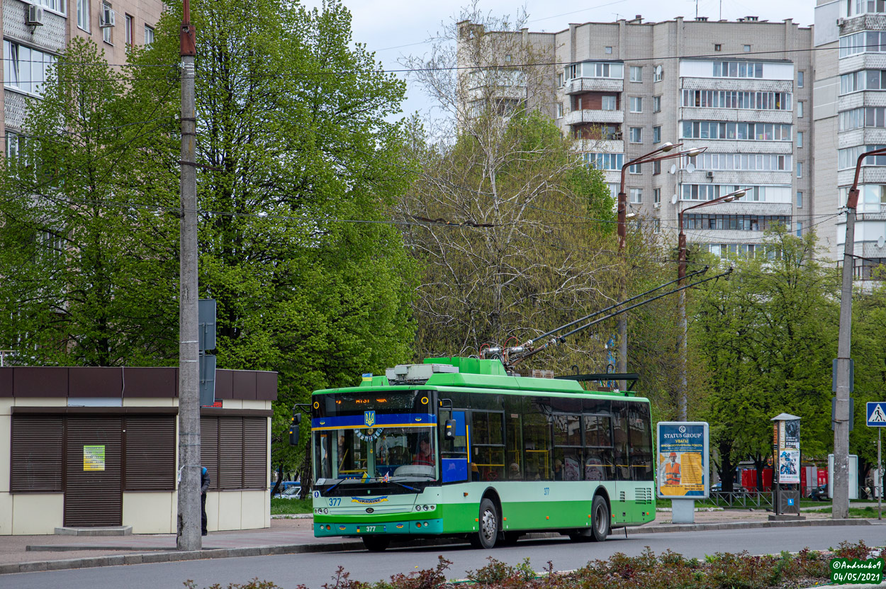 Черкассы, Богдан Т70117 № 377