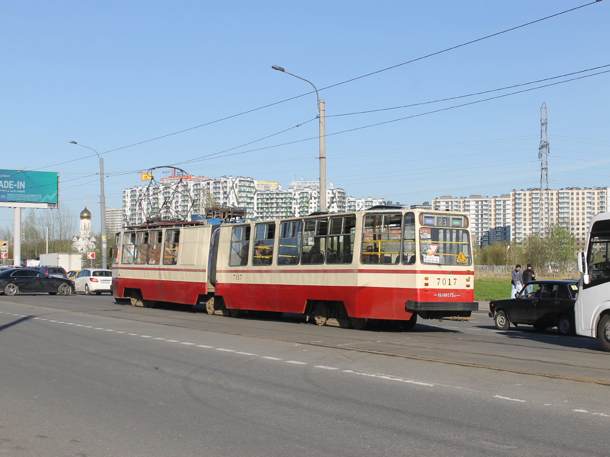 Санкт-Петербург, ЛВС-86К № 7017