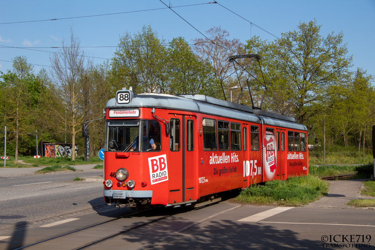 Schöneiche – Rüdersdorf, Duewag GT6ZR № 46