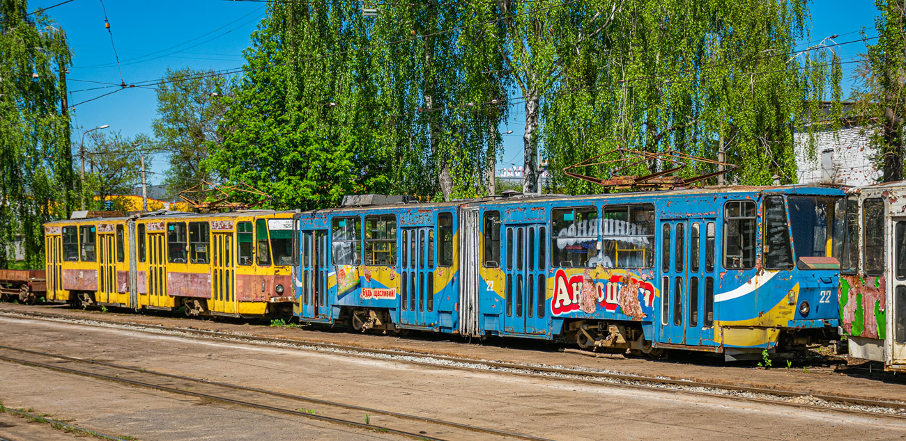 Житомир, Tatra KT4SU № 22; Житомир, Tatra KT4SU № 36