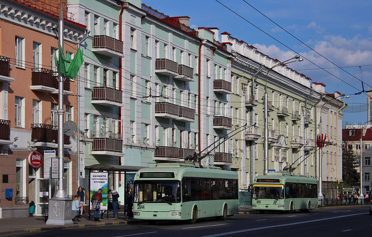 Гомель, БКМ 32102 № 2844; Гомель, БКМ 321 № 1805 Гомель, БКМ 32102 № 2844; Гомель, БКМ 321 № 1805