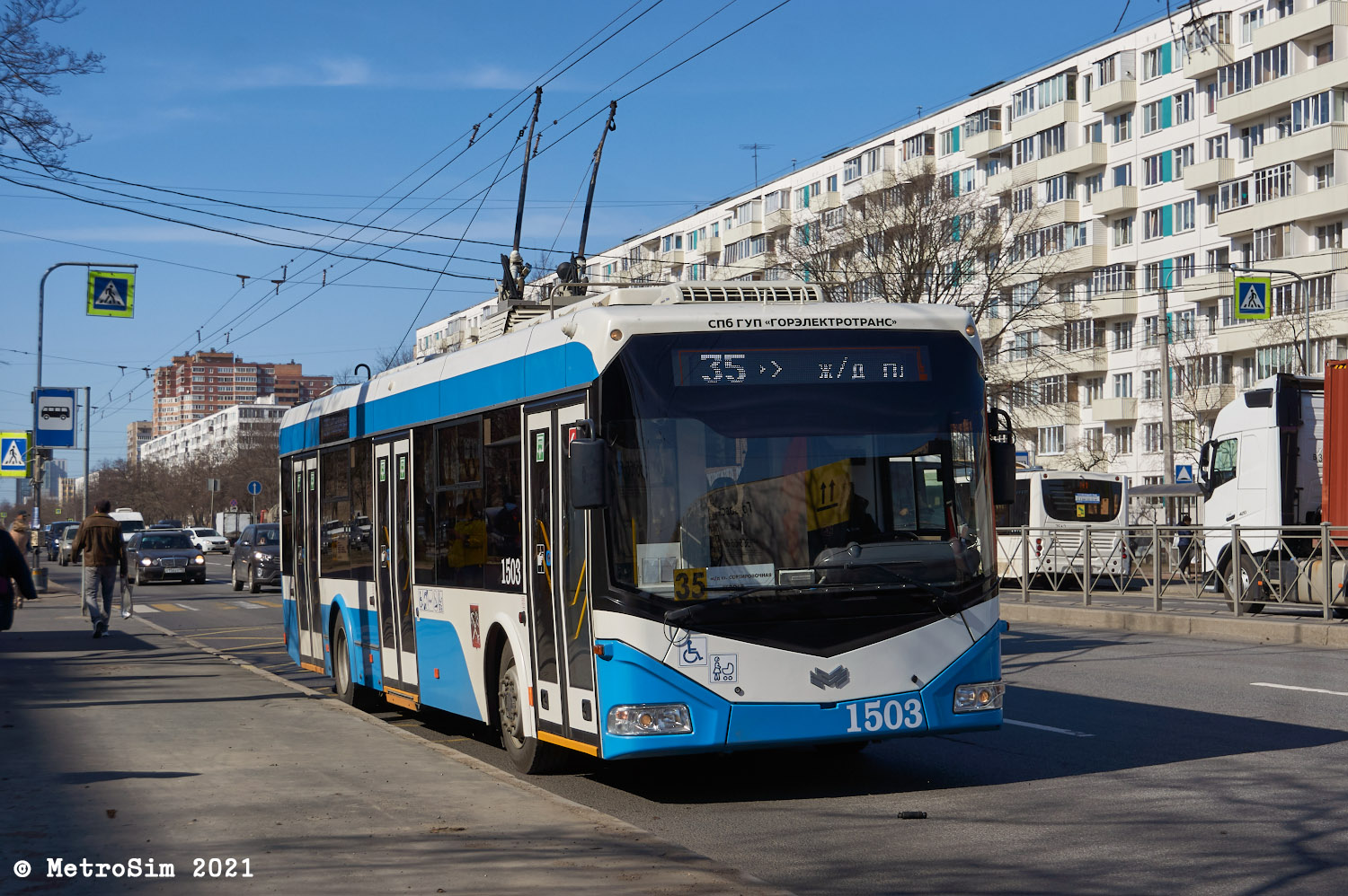 Санкт-Петербург, БКМ 321 № 1503