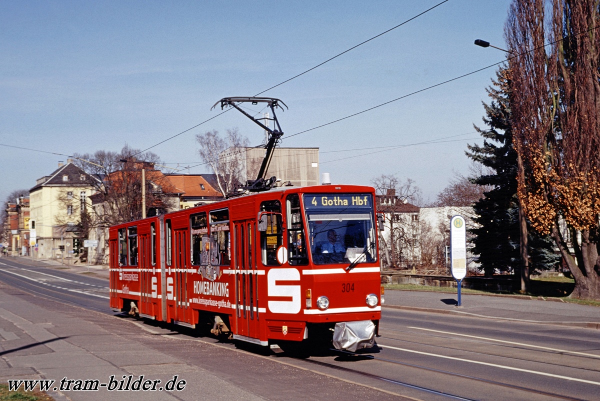 Гота, Tatra KT4DC № 304