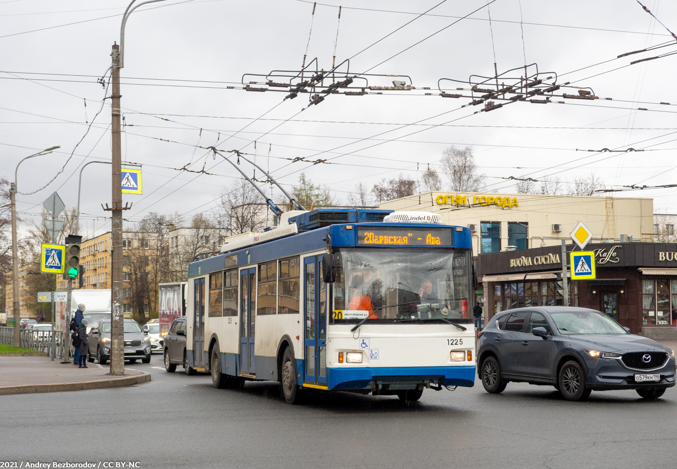 Санкт-Петербург, Тролза-5275.03 «Оптима» № 1225