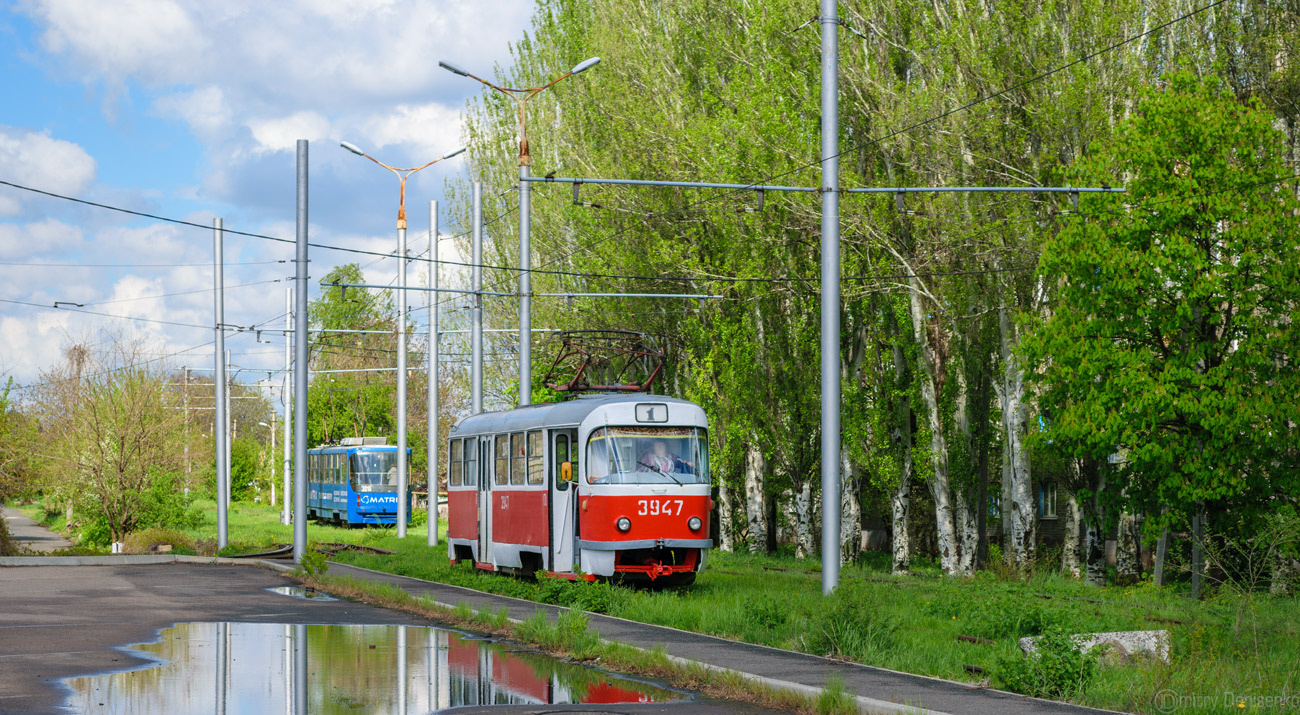 Донецк, Tatra T3SU № 3947