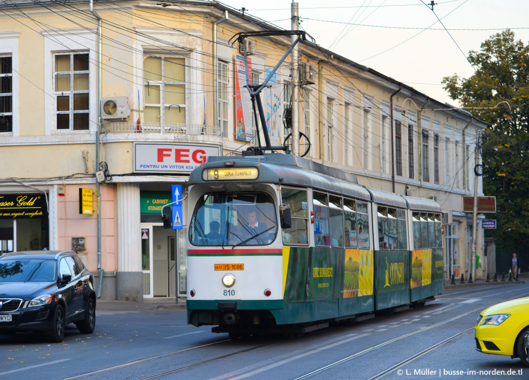 Яссы, MAN GT8 № 810