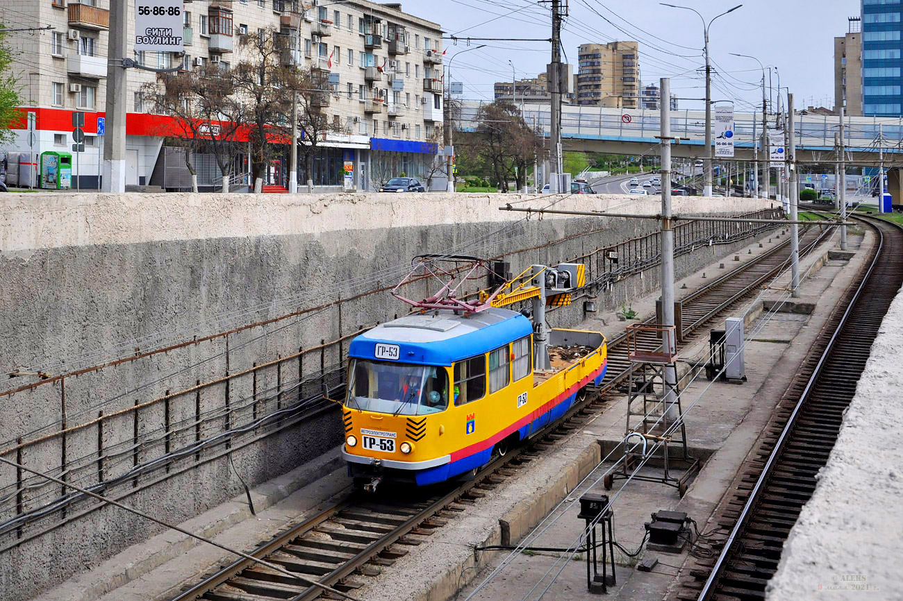 Волгоград, Tatra T3SU (двухдверная) № 53