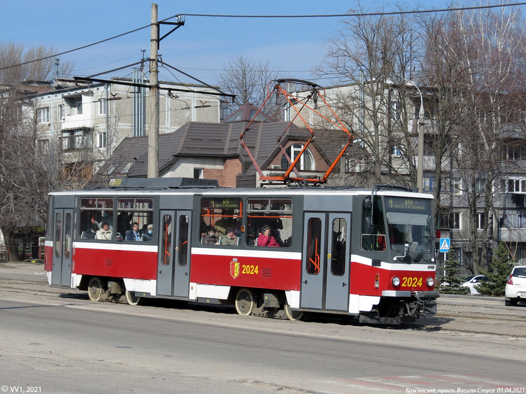 Каменское, Tatra T6A5 № 2024