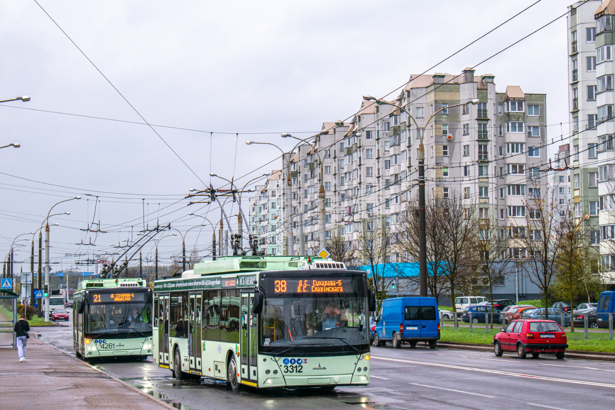 Минск, МАЗ-203Т70 № 3312