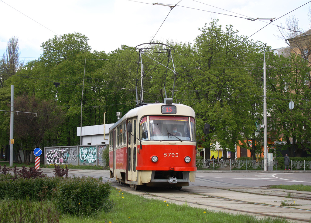 Киев, Tatra T3SU № 5793 Киев, Tatra T3SU № 5793