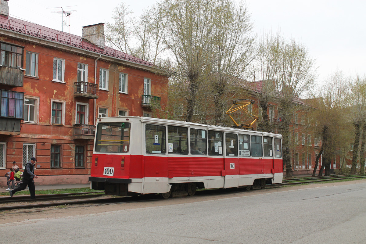 Омск, 71-605 (КТМ-5М3) № 100