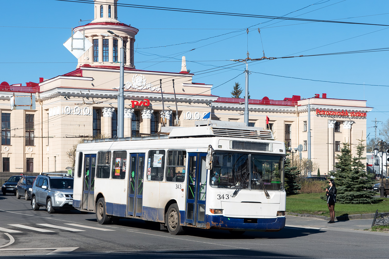Petroskoi, LiAZ-5280 (VZTM) № 343