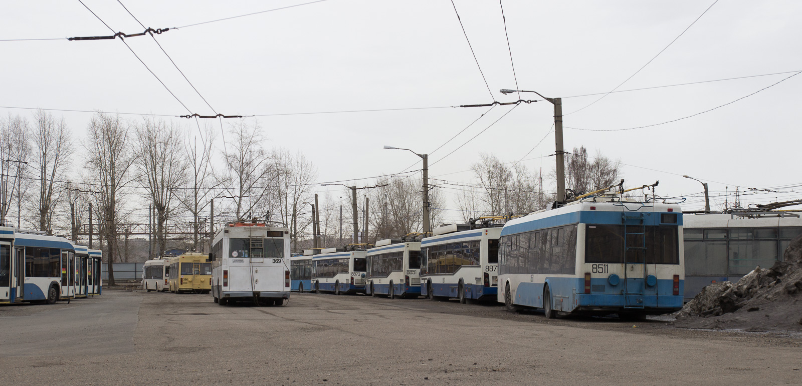 Томск, Тролза-5275.05 «Оптима» № 369; Томск, БКМ 321 № 430