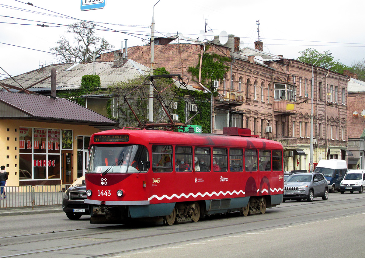 Днепр, Tatra T4D-MT № 1443