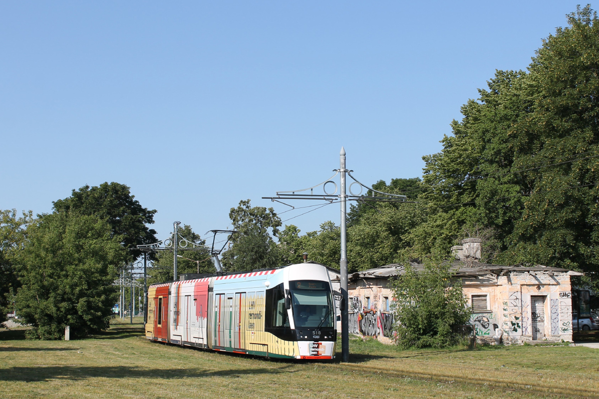 Таллин, CAF Urbos AXL № 518