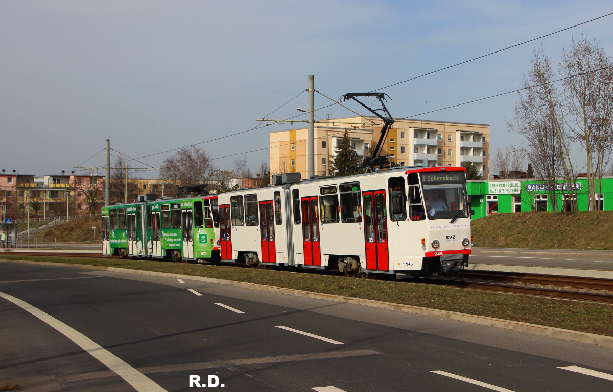Цвиккау, Tatra KT4DMC № 945