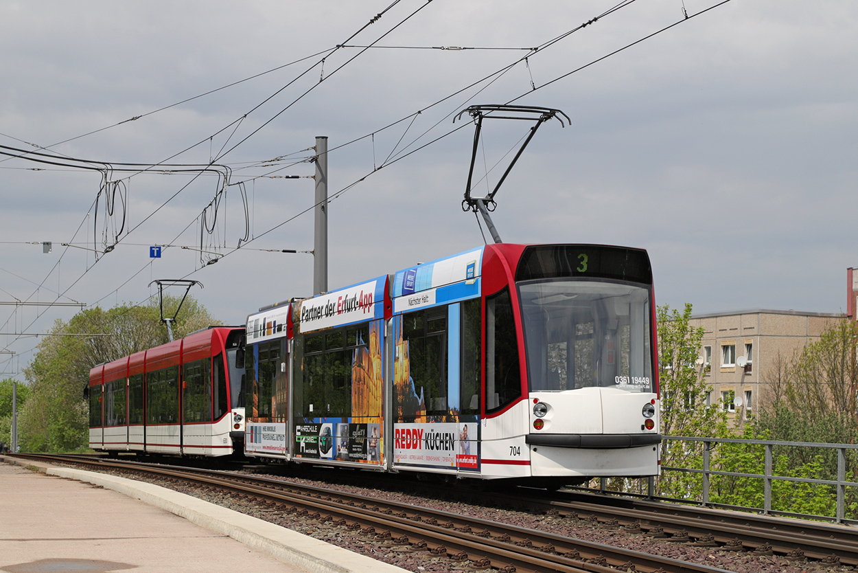Erfurt, Siemens Combino Advanced Nr. 704