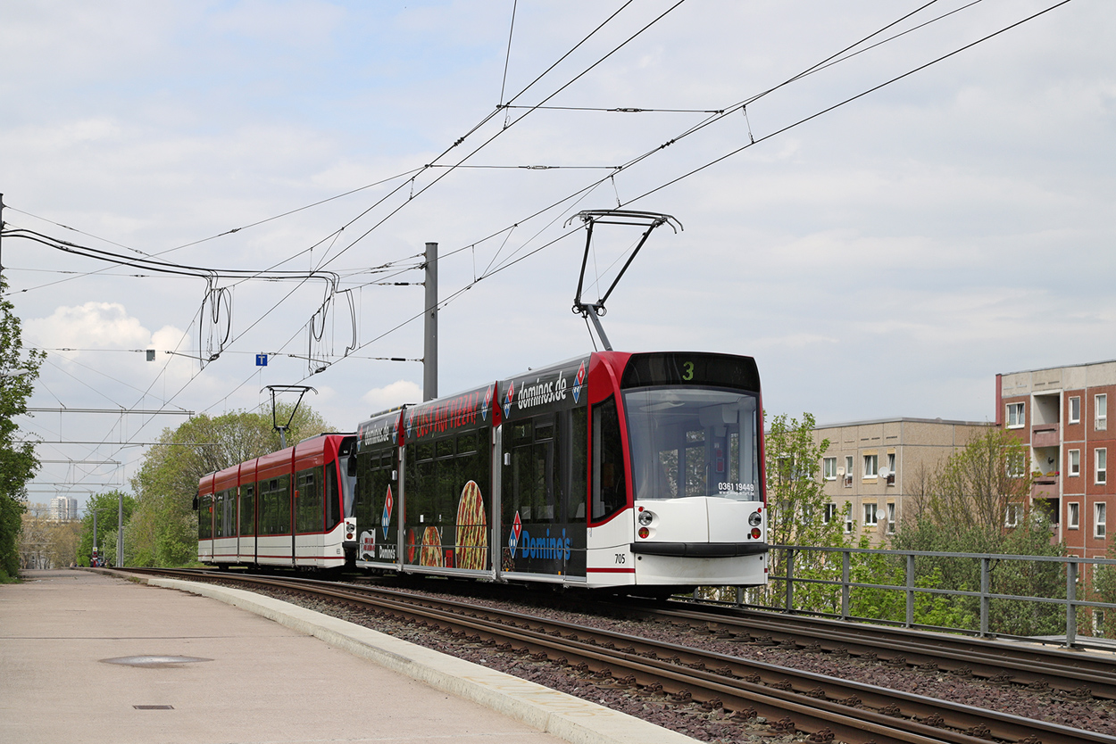 Эрфурт, Siemens Combino Advanced № 705