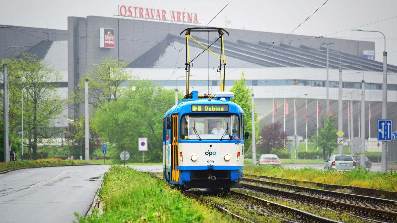 Ostrava, Tatra T3SUCS N°. 999
