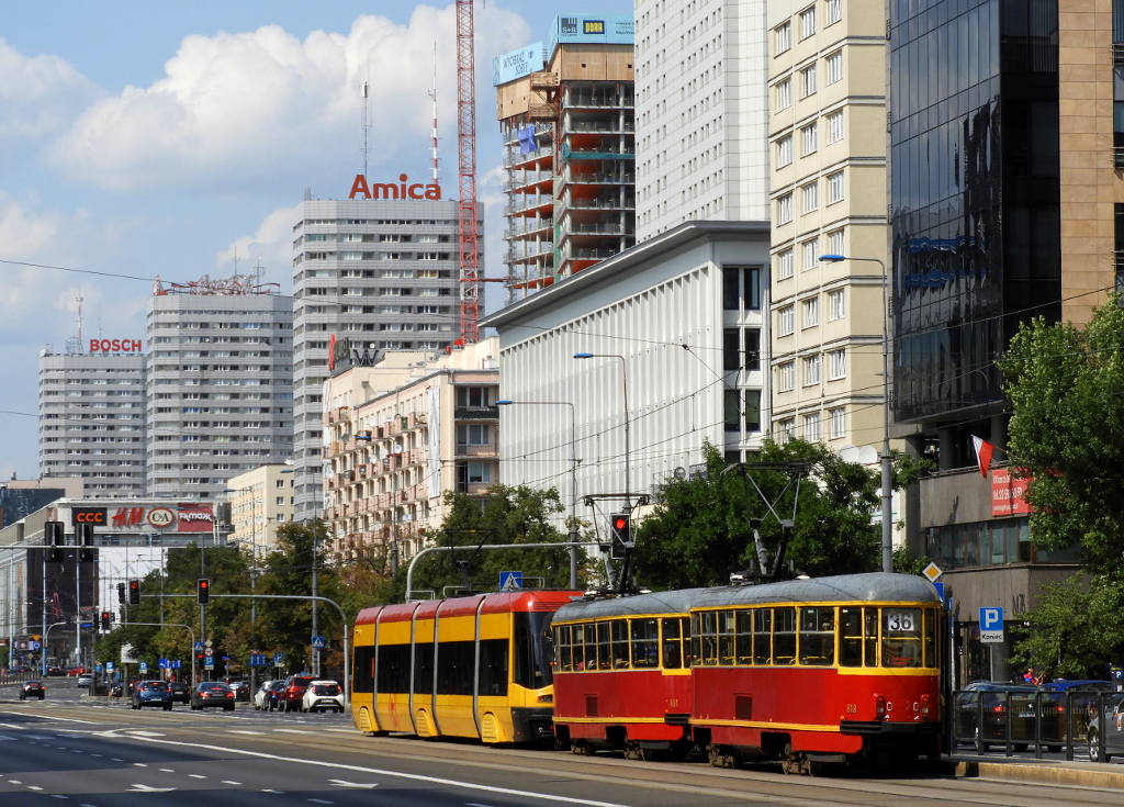 Варшава, Konstal 13N № 818