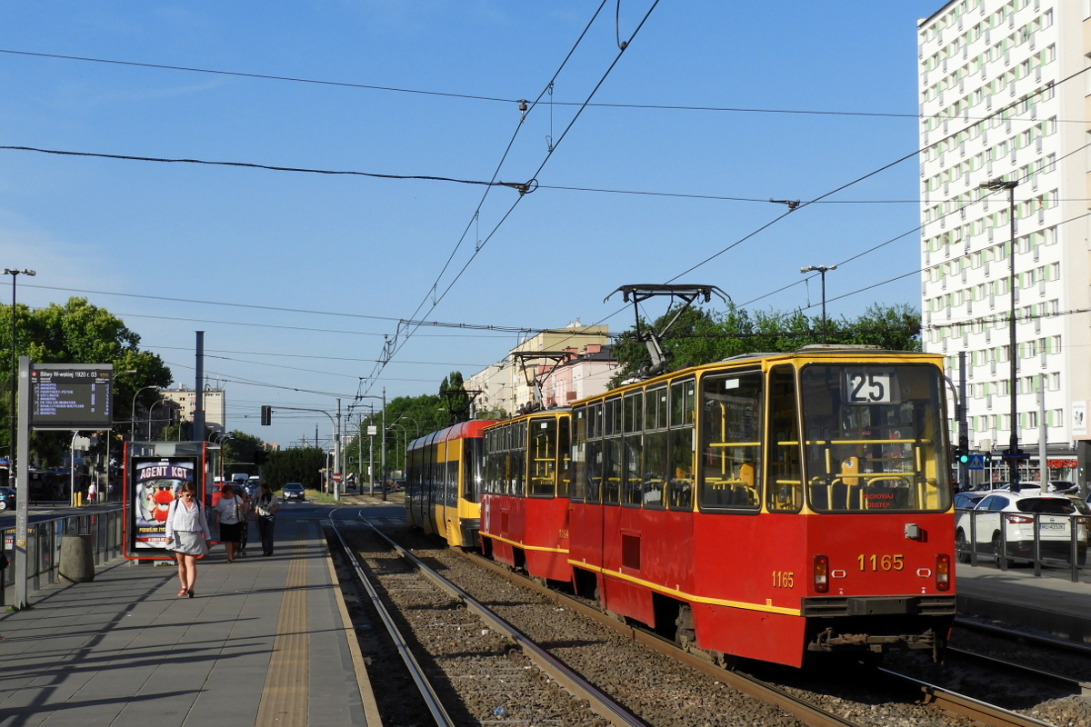Warsaw, Konstal 105Na Br. 1165