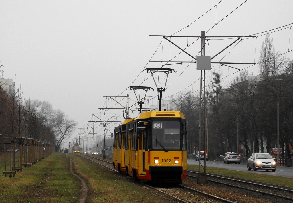 Варшава, Konstal 105Na № 1302