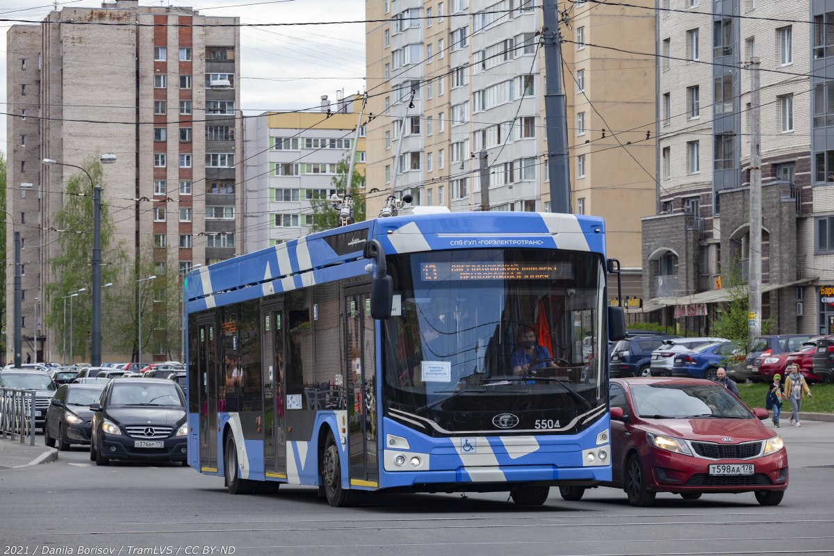 Санкт-Петербург, ПКТС-6281.00 «Адмирал» № 5504