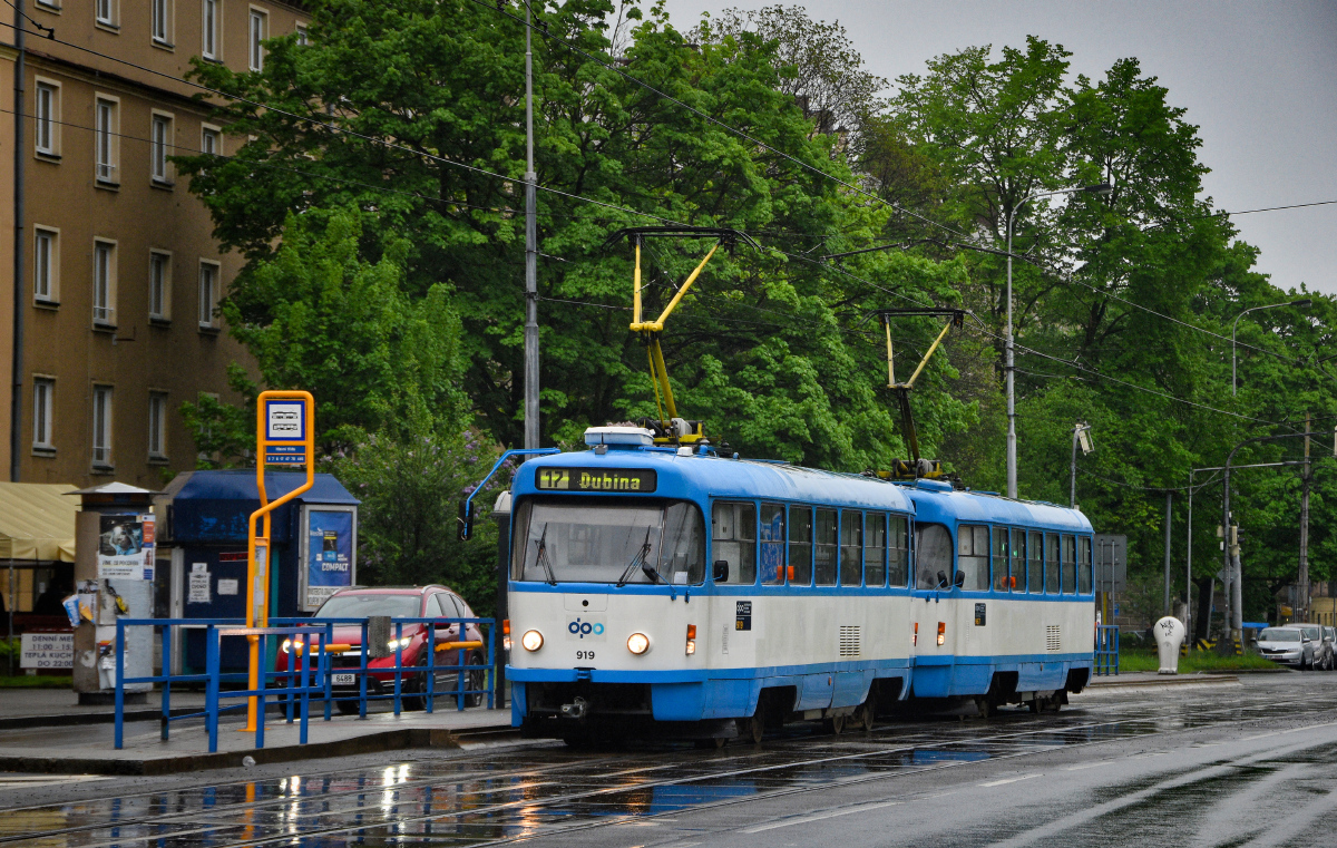 Острава, Tatra T3R.P № 919