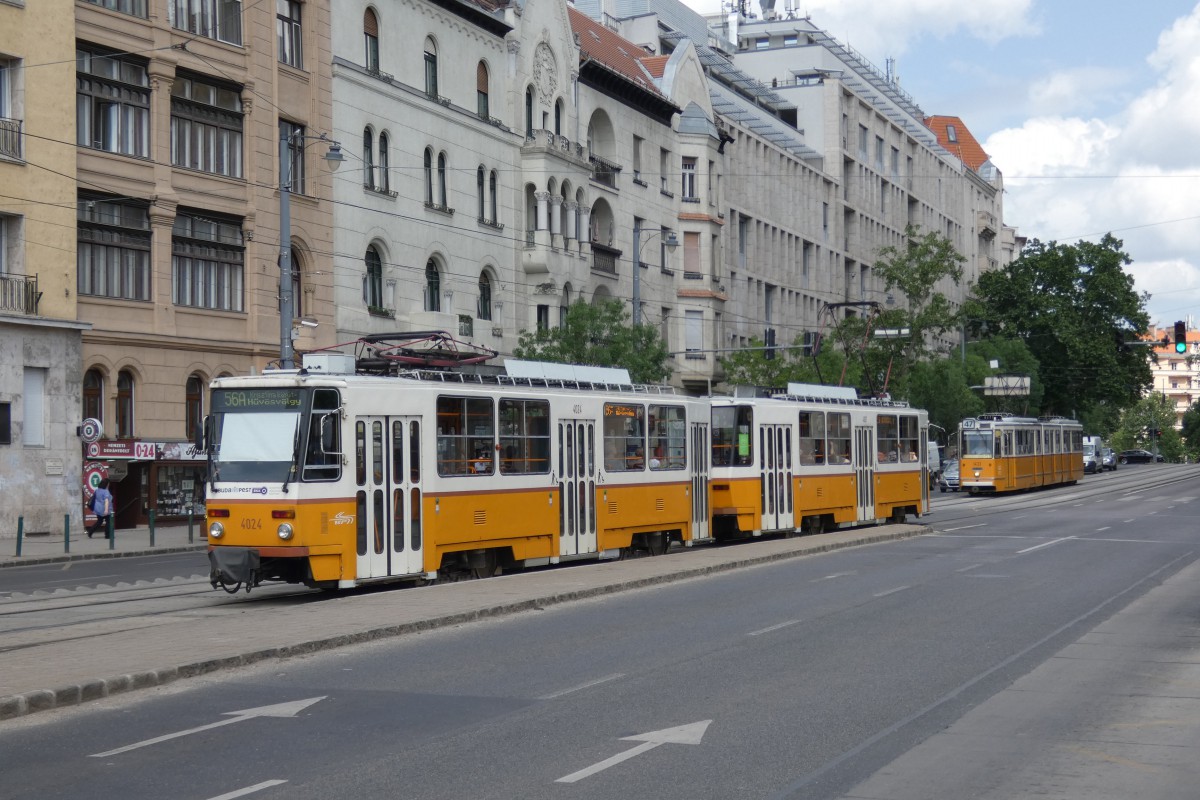 Будапешт, Tatra T5C5K2 № 4024