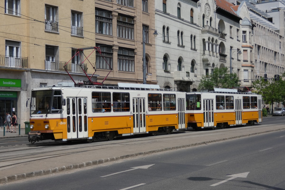 Будапешт, Tatra T5C5K2 № 4019