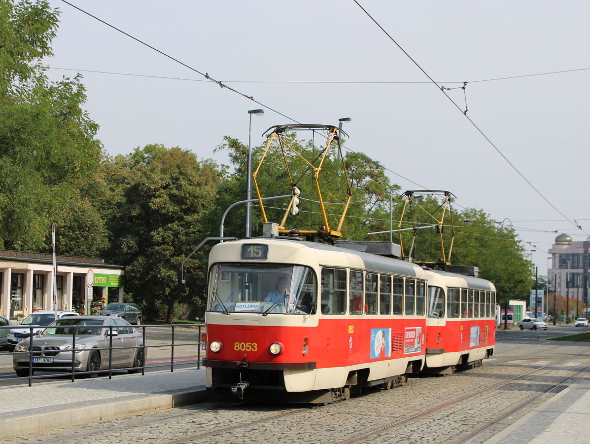 Прага, Tatra T3M2-DVC № 8053 Прага, Tatra T3M2-DVC № 8053