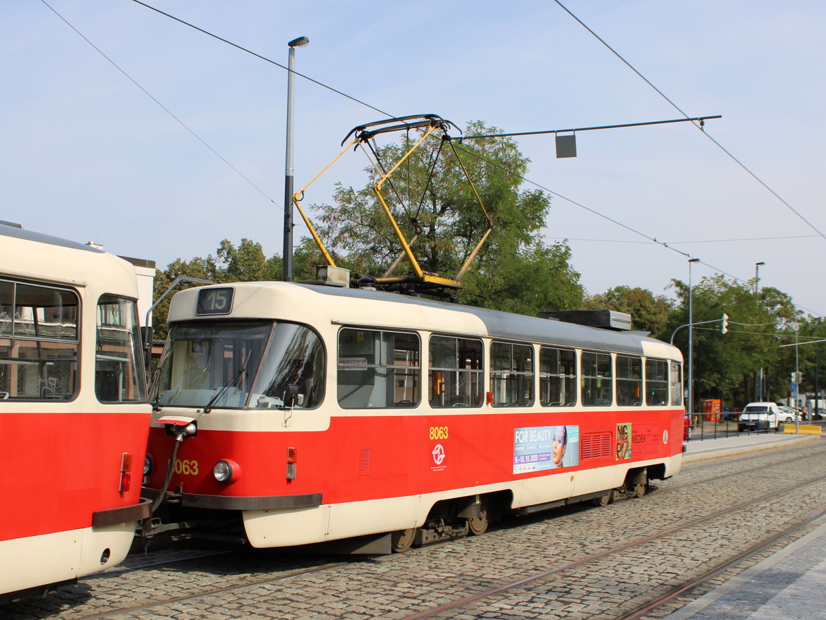 Прага, Tatra T3M2-DVC № 8063 Прага, Tatra T3M2-DVC № 8063