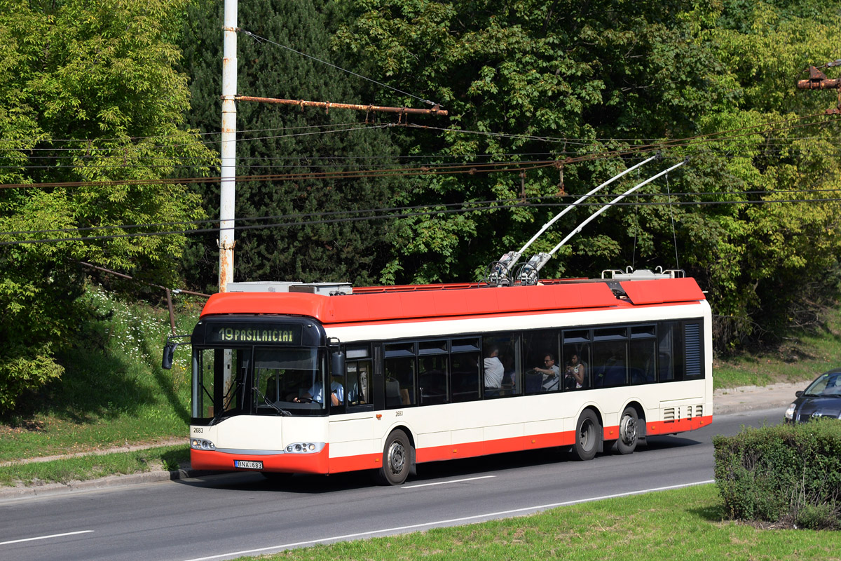 Vilnius, Solaris Trollino II 15 AC № 2683