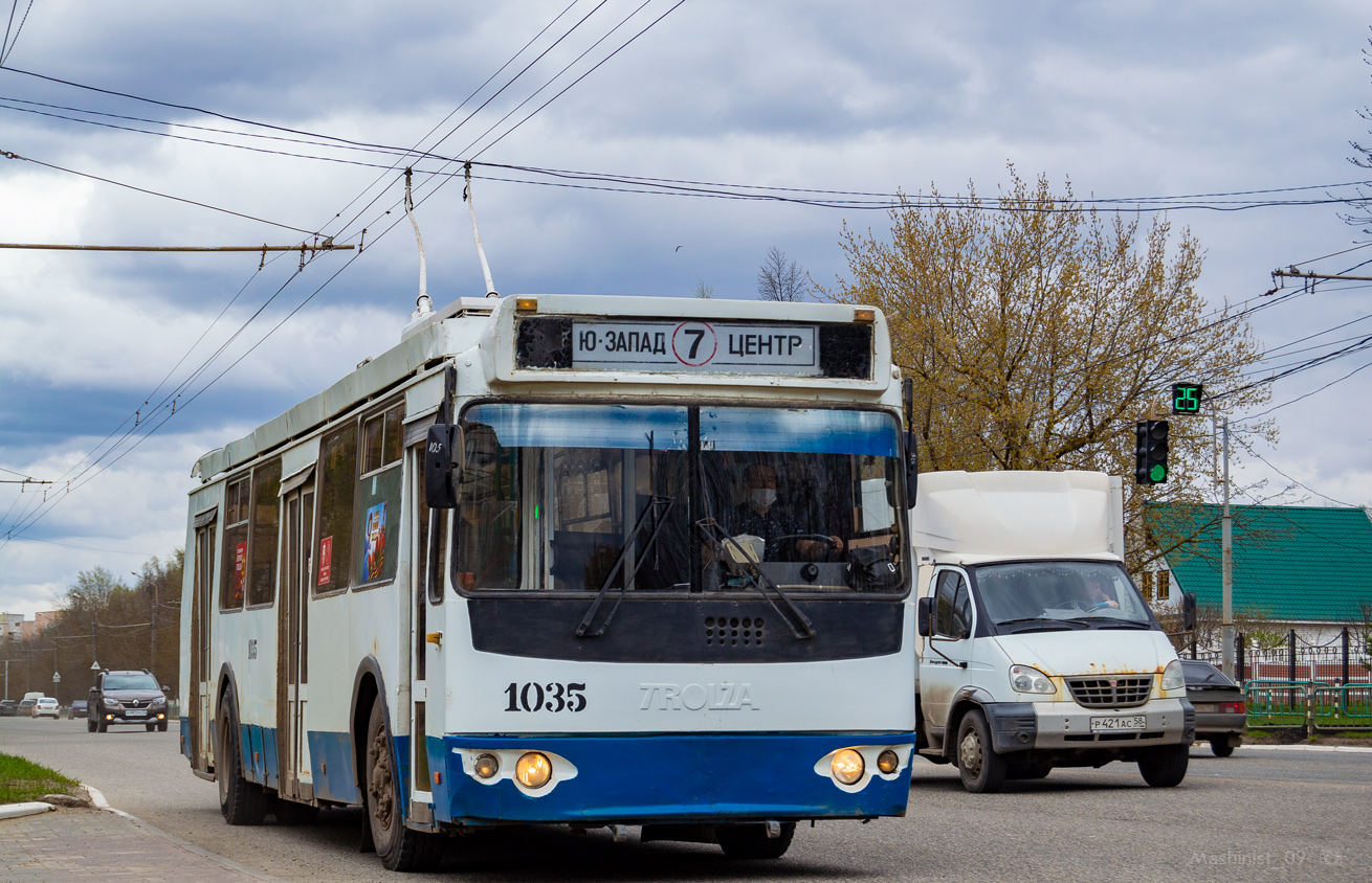 Саранск, ЗиУ-682Г-016.02 № 1035