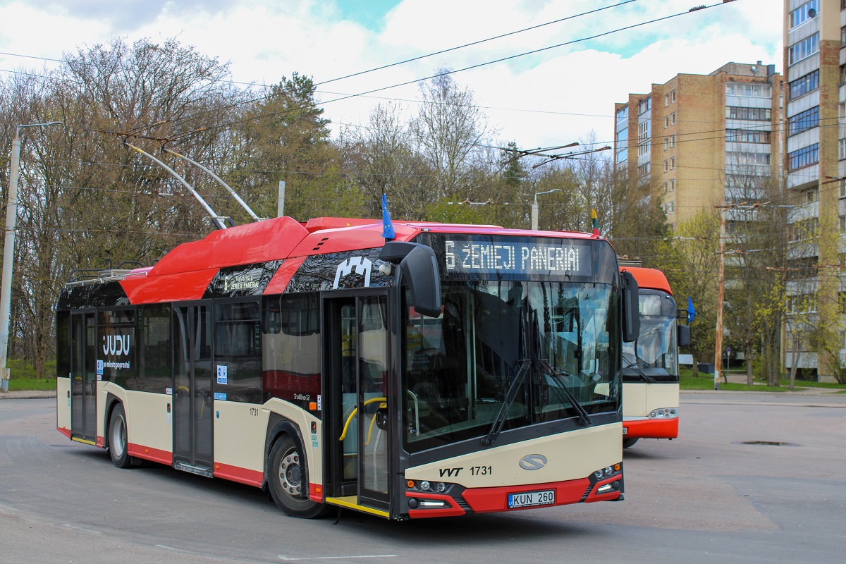 Вильнюс, Solaris Trollino IV 12 Škoda № 1731