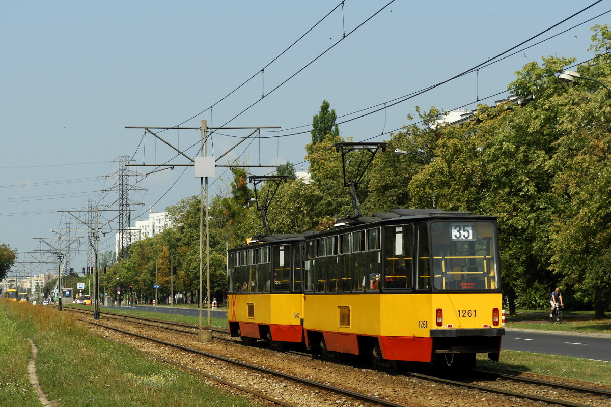 Варшава, Konstal 105Na № 1261