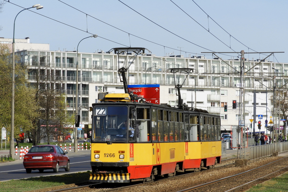 Варшава, Konstal 105Na № 1266