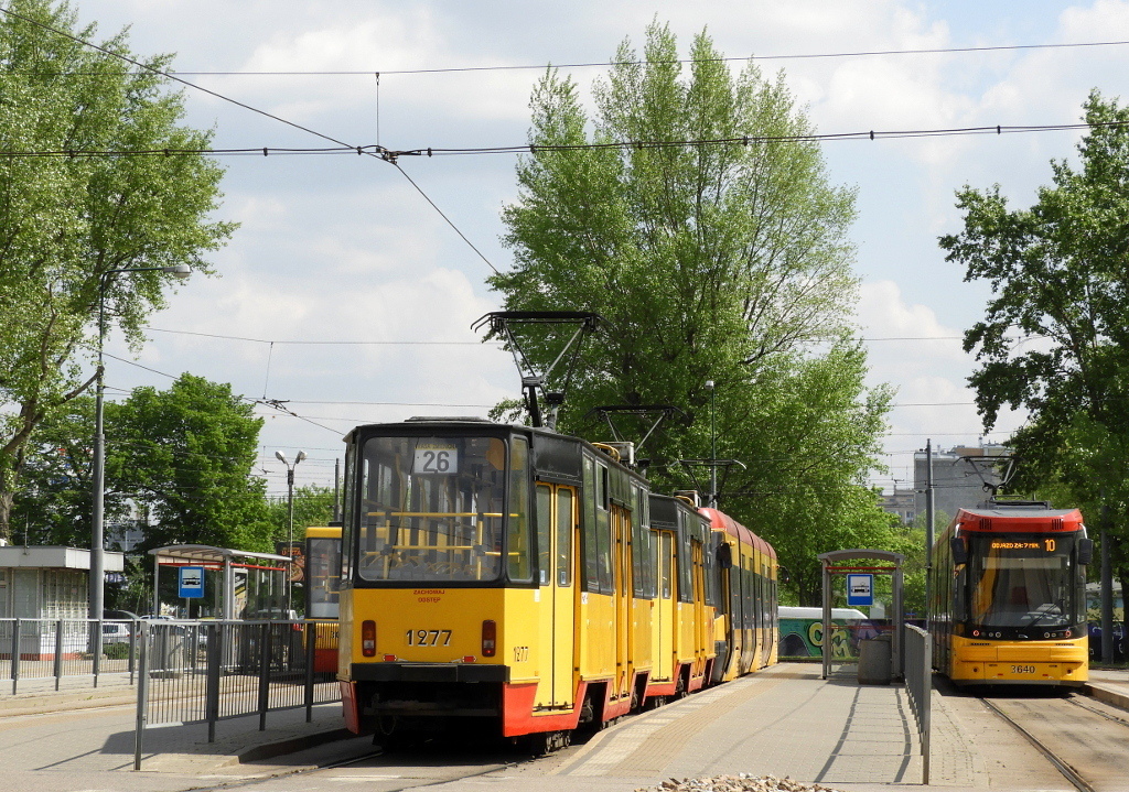 Варшава, Konstal 105Na № 1277