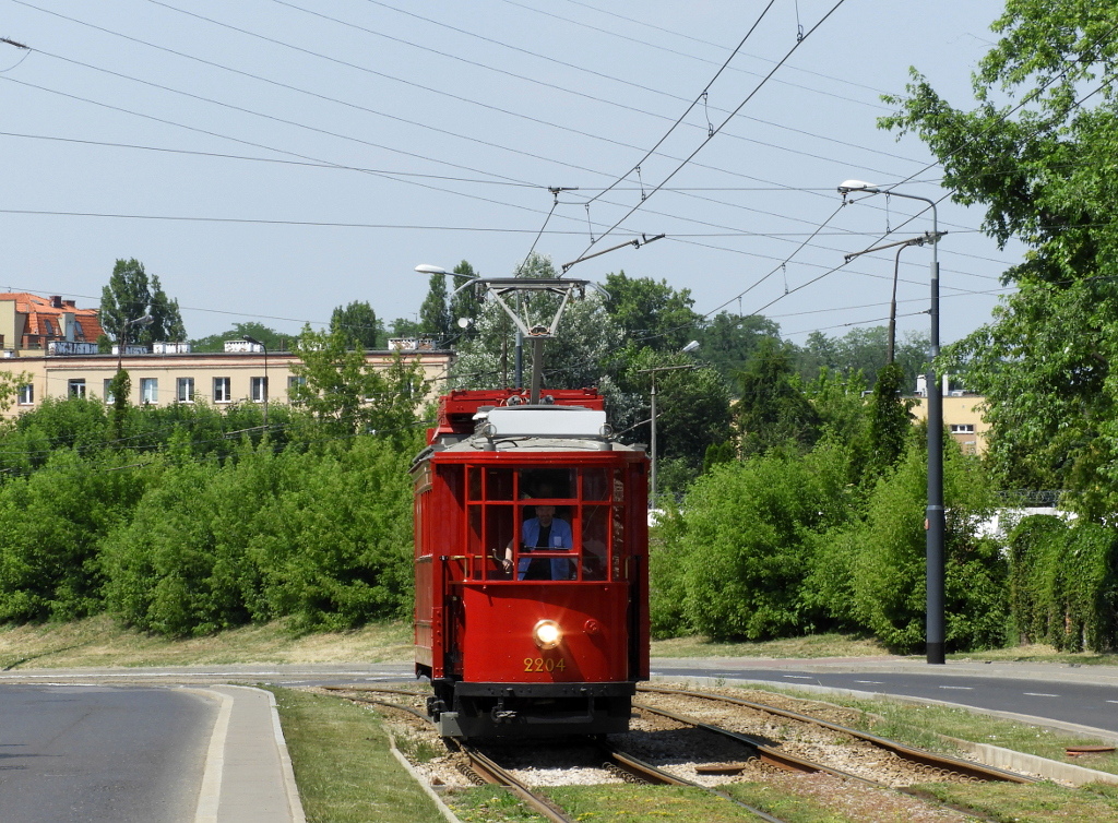 Warsaw, TMW W type tower car № 2204