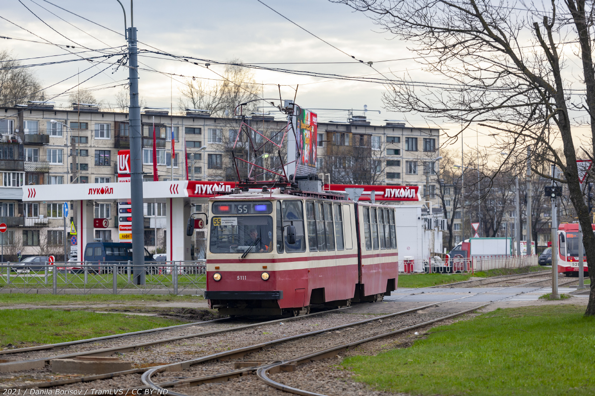 Санкт-Петербург, ЛВС-86К № 5111
