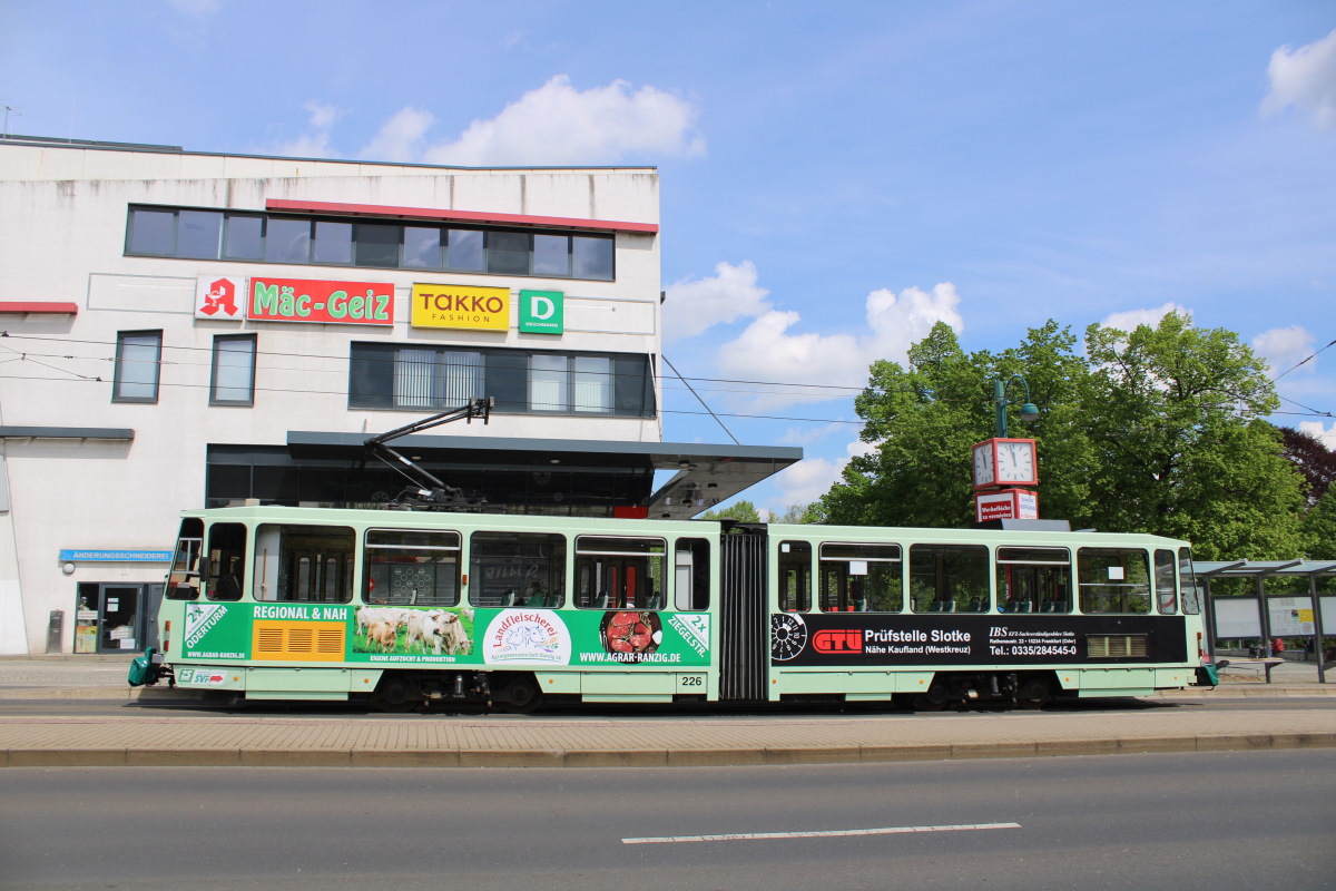 Frankfurt an der Oder, Tatra KT4DM č. 226